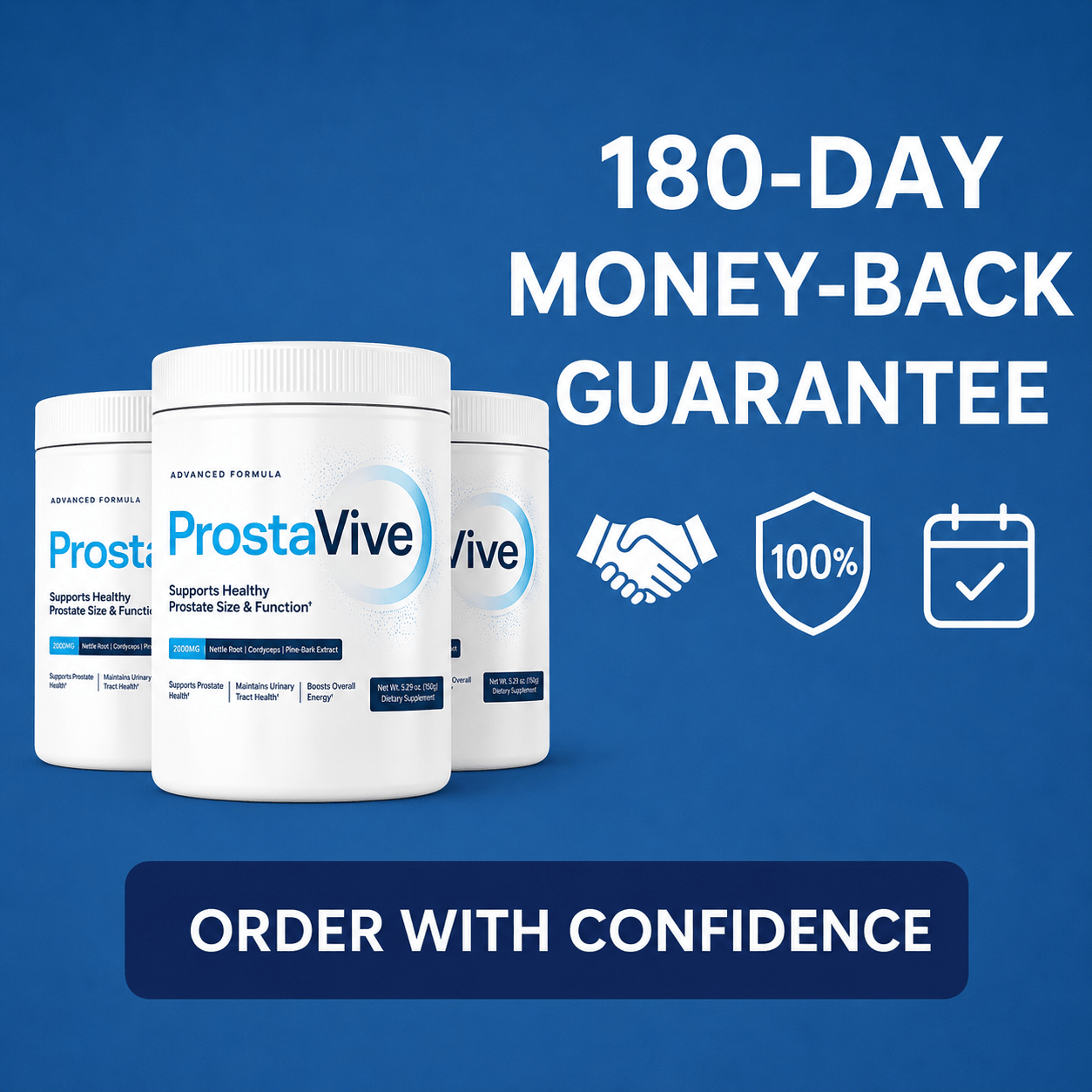 ProstaVive Money back guarantee